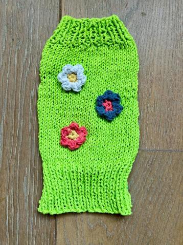Bloemen trui Handmade Hondenkleding Chihuahua boomer pup Pom beschikbaar voor biedingen