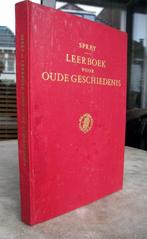 Sprey, K. - Leerboek voor oude geschiedenis (1960), Ophalen of Verzenden, Zo goed als nieuw