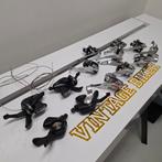 Partij (ca 8) MTB voorderailleurs plus shifters, Gebruikt, Derailleur of Ketting, Shimano, Mountainbike