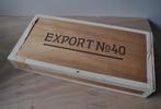 Oud Sigarenkistje Kist Sigaren EXPORT No 40 25,5 cm, Ophalen of Verzenden