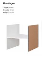 2x ikea kallax inzet plank, Ophalen of Verzenden, Zo goed als nieuw, Minder dan 150 cm, Minder dan 100 cm