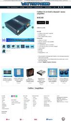 Caliber CA-70 Gold 2 kanaals / mono versterker, Auto diversen, Autospeakers, Gebruikt, ., Ophalen of Verzenden, .