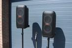 JBL boxen inclusief microfoons en standaards te huur, Ophalen, Zo goed als nieuw, Overige