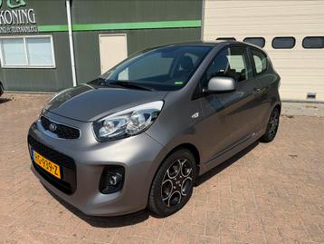 Kia Picanto 1.0 Cvvt 5-DRS 2015 Grijs beschikbaar voor biedingen