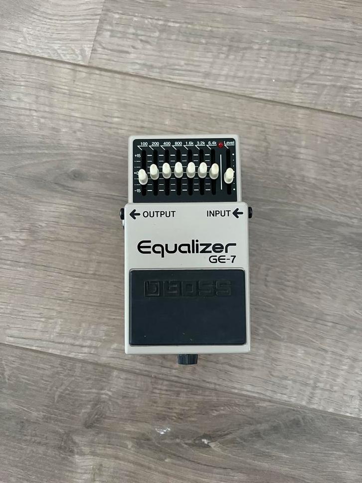 Boss GE-7 Equalizer Pedal, Muziek en Instrumenten, Effecten, Gebruikt, Equalizer, Ophalen of Verzenden