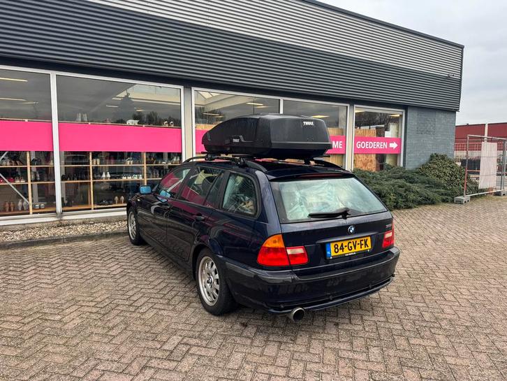 BMW E46 318i touring, Auto's, Mini, Particulier, Clubman, Benzine, Stationwagon, Geïmporteerd, Rood, Ophalen