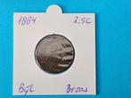 2,5 cent uit 1884, Verzenden, Koning Willem III, Overige waardes, Losse munt