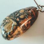 Edelsteen Oorbellen Luipaard Jaspis, Ophalen, Nieuw