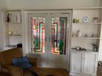 glas lood deur, Doe-het-zelf en Verbouw, Deuren en Horren, Ophalen, Gebruikt, Minder dan 80 cm, Binnendeur