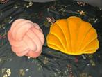 Decoratieve Kussens - Knoop & Schelp, Huis en Inrichting, Woonaccessoires | Kussens, Ophalen of Verzenden, Zo goed als nieuw, Roze