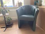 Vintage groene club fauteuil, Huis en Inrichting, Fauteuils, Ophalen of Verzenden, Gebruikt, 50 tot 75 cm