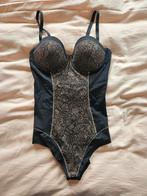 Hunkemöller bodystocking zwart 75C, Hunkemöller, Ophalen of Verzenden, Zwart, Body of Korset