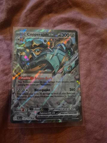 Copperajah EX 150/193 - Paldea Evolved beschikbaar voor biedingen
