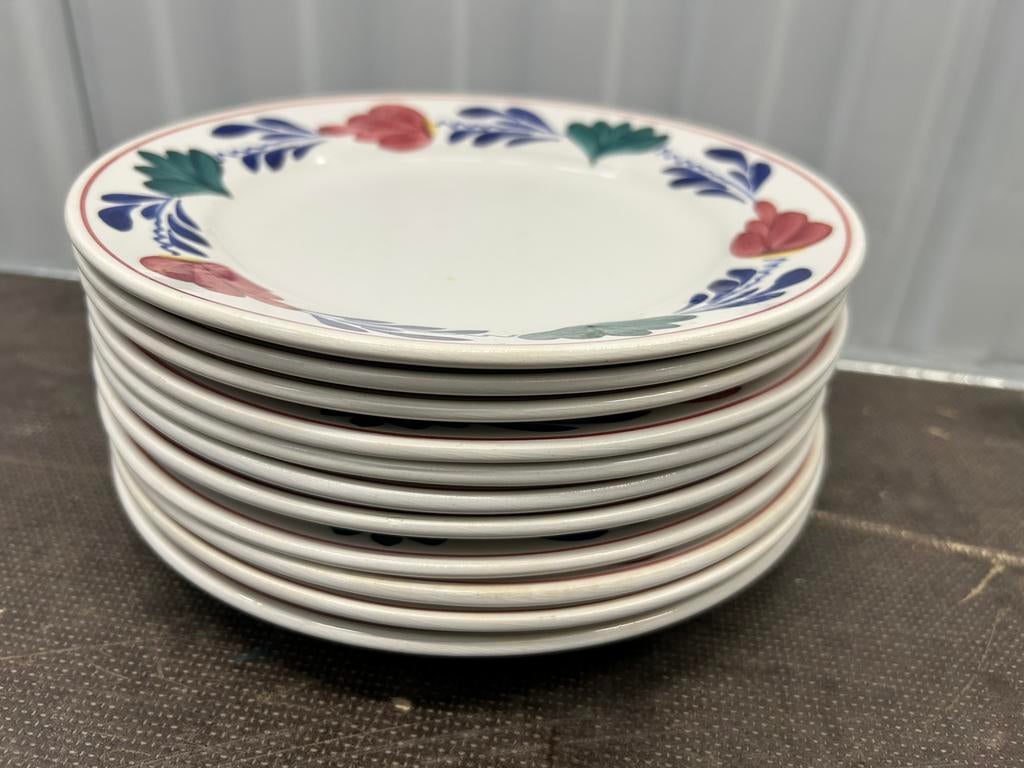 Vintage Boerenbont Borden - Set van Meerdere, Huis en Inrichting, Keuken | Servies, Gebruikt, Ophalen of Verzenden, Royal Sphinx
