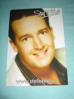 kaart van stef ekkel met handtekening, Ophalen of Verzenden, Foto of Kaart