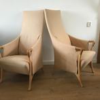 2 Giorgetti Progetti 64240 Highback chair design fauteuil, Huis en Inrichting, Ophalen, Gebruikt, 75 tot 100 cm, Nvt