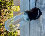 Vintage wandlamp glas en bakeliet jaren ‘60., Ophalen of Verzenden, Gebruikt, Glas, Vintage