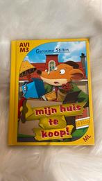Geronimo Stilton - Mijn Huis te Koop | Hardcover | AVI M3, Ophalen of Verzenden, Zo goed als nieuw, Geronimo Stilton