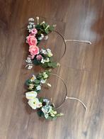 Leuke metalen ringen met bloemen, Ophalen of Verzenden, Zo goed als nieuw
