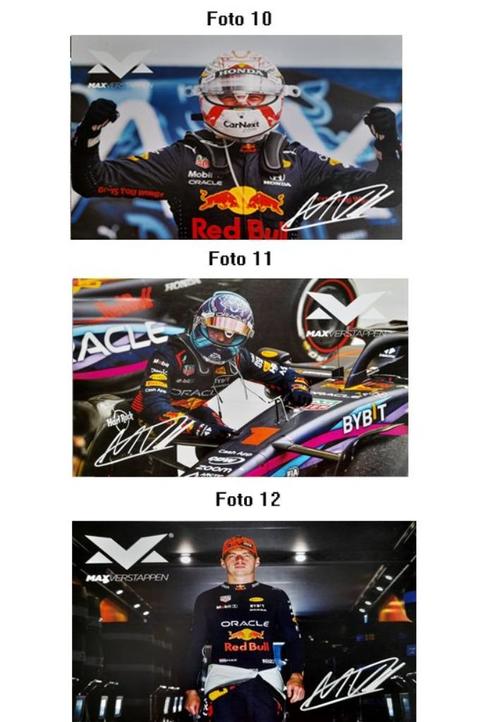max verstappen Foto kaarten, Verzamelen, Automerken, Motoren en Formule 1, Zo goed als nieuw, Formule 1, Ophalen of Verzenden