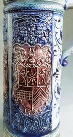 Om 1880 Gres Westerwald Historismus Schnelle Pint Bierpint, Antiek en Kunst, Ophalen of Verzenden