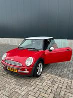 Mini 1.6 16V Cooper 2002 Rood, APK tot 03-2026, Auto's, Mini, Voorwielaandrijving, 1025 kg, 15 km/l, Zwart