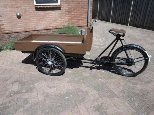 antieke bakfiets,oude bakfiets,foodtruck,nostalgische bakfie, Fietsen en Brommers, Fietsen | Bakfietsen, Gebruikt, Overige merken