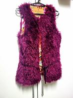 Goosecraft Bordeaux Imitatie Bont luxe Gilet XS, Kleding | Dames, Bodywarmers, Goosecraft, Paars, Ophalen of Verzenden, Zo goed als nieuw