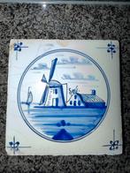 Oude Schouw Tegels - Delfts Blauw en groen, Antiek en Kunst, Antiek | Wandborden en Tegels, Ophalen