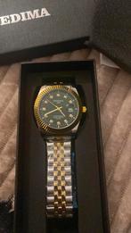 horloge, Sieraden, Tassen en Uiterlijk, Horloges | Heren, Staal, Staal, Polshorloge, Nieuw