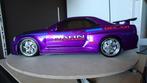 Nissan Skyline GTR R-34 Nismo Z-Tune Godzilla, Elektro, Ophalen of Verzenden, Zo goed als nieuw, Schaal 1:10