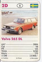 Kw3054 autokaartje volvo 265 dl ( 2d ), Ophalen of Verzenden, Zo goed als nieuw, Auto's