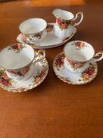 Royal Albert  roomstel met 2 kop en schotels, Antiek en Kunst, Ophalen of Verzenden