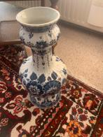 Bijzondere grote delfts blauwe vaas (kleine barst), Antiek en Kunst, Ophalen
