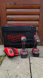 Milwaukee schroeftol en boormachine!, Doe-het-zelf en Verbouw, Ophalen, Gevuld, Gebruikt