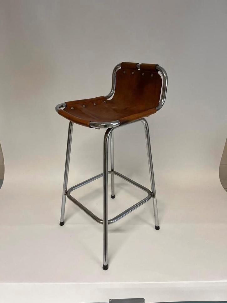 Zeldzame vondst! Les Arcs barkrukken., Huis en Inrichting, Barkrukken, Gebruikt, 3 krukken, Ophalen of Verzenden