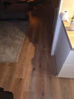 PVC click Vloer - Mooie Houtlook  44m2 staat klaar., Kunststof, 50 tot 150 cm, Zo goed als nieuw, 10 tot 30 cm