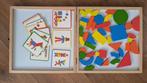 Djeco Magneetkoffer Tangram, Ophalen of Verzenden, Zo goed als nieuw, Puzzelen