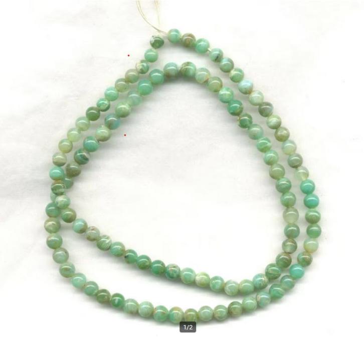 edelstenen snoer Opaal edelstenen uit Peru 42,5 cm, Sieraden, Tassen en Uiterlijk, Edelstenen, Nieuw, Ophalen of Verzenden