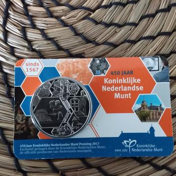 Koninklijke Nederlandse Munt 2017 beschikbaar voor biedingen