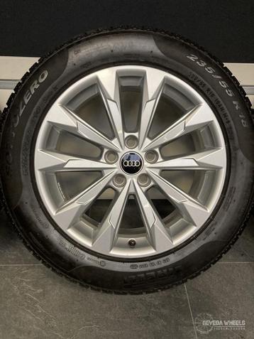 18” originele Audi Q3 F3 velgen + Pirelli winterbanden 5x112 beschikbaar voor biedingen