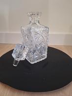 Bohemian kristal > karaffen, bonbonnière, kaarsstandaard etc, Antiek en Kunst, Ophalen