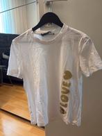 Love Moscino dames t-shirt maat 36, Wit, Zo goed als nieuw, Korte mouw, Maat 36 (S)