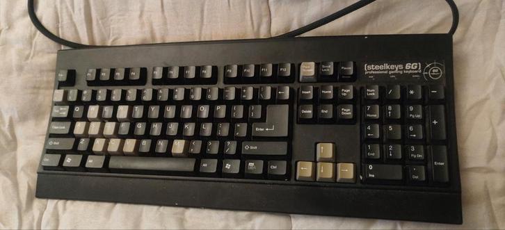 Steelserie 6G Mechanisch Gaming Keyboard, Computers en Software, Toetsenborden, Gebruikt, Qwerty, Bedraad, Gaming toetsenbord