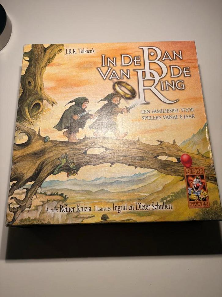 In de Ban van de Ring - 999 Games, Hobby en Vrije tijd, Gezelschapsspellen | Bordspellen, Zo goed als nieuw, Een of twee spelers