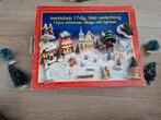 Kerstdorp 17-delig met verlichting, Ophalen, Gebruikt