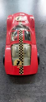 Fleischmann rood nr.7-nr.3220-Porsche Carrera 6-Auto Ralley., Ophalen of Verzenden, Gebruikt, Elektrisch, Fleischmann