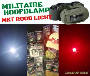 Militaire Hoofdlamp Predator II - 110 Lumen / Olive beschikbaar voor biedingen
