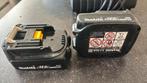 Twee Accu’s Makita 14,4 v 1.3Ah, Ophalen, Gebruikt