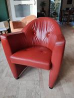 Leolux Carabas cognac kleur, Huis en Inrichting, Fauteuils, Ophalen, Gebruikt, 75 tot 100 cm